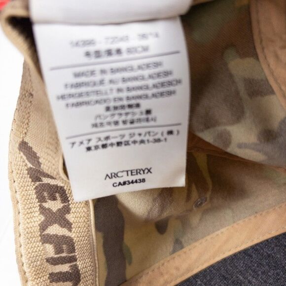 Arc’teryx LEAF Tweave MC Multicam Flexfit Cap L/XL 2014 Embroidered Bird Rare - Picture 5 of 6
